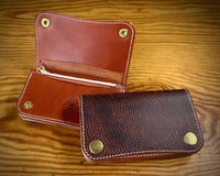 Special Classic Trucker Wallet V.2 Russet Bicolor TexuCrafts